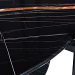 Стол журнальный круглый черный с полкой Inherence варинант исполнения - 3 | Loft Concept в Сочи