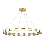 Люстра кольцевая с круглыми светодиодными источниками света Maxine Light варинант исполнения - 7 | Loft Concept в Сочи