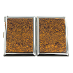 Портсигар с газовой зажигалкой из натурального камня Яшма Змеиная Stone Cigarettes Cases варинант исполнения - 9 | Loft Concept в Сочи