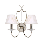 Бра с 2-мя лампами и подвеской из прозрачного стекла Elstead Lighting варинант исполнения - 2 | Loft Concept в Сочи