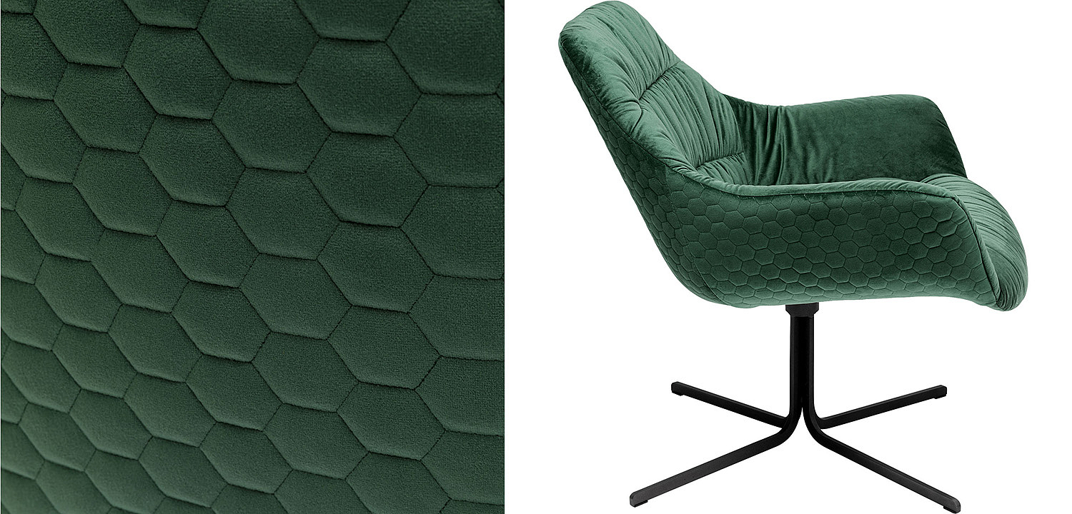 Кресло вращающееся Green Honeycomb - Loft-Concept в Сочи