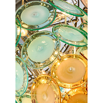 Люстра с каскадом из разноцветных круглых подвесов Key Lustar варинант исполнения - 3 | Loft Concept в Сочи