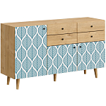 Буфет с принтом на дверцах Elise Cupboard варинант исполнения - 7 | Loft Concept в Сочи