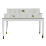 Премиальная Консоль с тремя ящиками Elsa Dreams White варинант исполнения - 4 | Loft Concept в Сочи