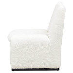 Кресло белое Cress White Boucle Collection Armchair варинант исполнения - 4 | Loft Concept в Сочи