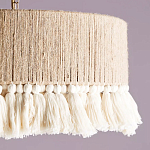 Люстра круглая плетеная с кисточками Solar Glow варинант исполнения - 7 | Loft Concept в Сочи