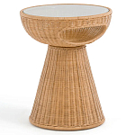 Приставной стол из ротанга Rattany варинант исполнения - 1 | Loft Concept в Сочи