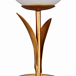 Бра с золотым каркасом в виде стебля с листьями Inspired by Nature варинант исполнения - 1 | Loft Concept в Сочи