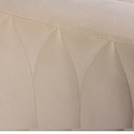 Кресло велюровое бежевое Cubic Silhouette варинант исполнения - 5 | Loft Concept в Сочи