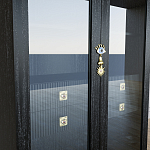 Дизайнерский шкаф витрина Elsa Dreams Black с 4-мя ящиками варинант исполнения - 4 | Loft Concept в Сочи