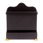 Часы настольные из натурального камня Нефрит с декором в виде Кариатиды Caryatid Stone Clock варинант исполнения - 3 | Loft Concept в Сочи