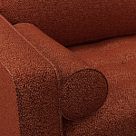 Мебельная ткань Шенилл терракотовый цвет 138 см T4-44 варинант исполнения - 6 | Loft Concept в Сочи