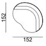 Кушетка Calypso варинант исполнения - 6 | Loft Concept в Сочи