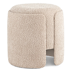 Пуфик Бежевое Букле Poof Alice Beige Boucle  варинант исполнения - 1 | Loft Concept в Сочи