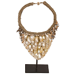 Этническое ожерелье с перламутровыми ракушками Mother of Pearl Shell Necklace варинант исполнения - 1 | Loft Concept в Сочи