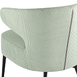 Современное мягкое кресло на металлических ножках Rakush Pistachio варинант исполнения - 7 | Loft Concept в Сочи