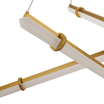 Светодиодная люстра Trumpet Tube Brass 107 варинант исполнения - 3 | Loft Concept в Сочи