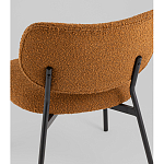 Кресло лаунж Jamie букле горчичный варинант исполнения - 3 | Loft Concept в Сочи