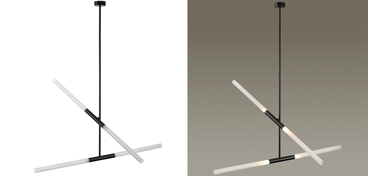 Светильник Black Delta Light 4 lamp Светильник Black Delta Light 4 lamp - Loft-Concept в Сочи