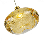 Подвесной светильник с прозрачным стеклянным плафоном округлой формы Effervia  варинант исполнения - 11 | Loft Concept в Сочи