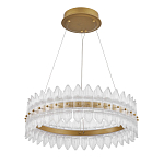 Люстра круглая с декоративными элементами в виде лепестков Round Light Flashing варинант исполнения - 4 | Loft Concept в Сочи