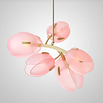 Дизайнерский Светильник Lilly Pink Tulip Lamp розовый плафон  варинант исполнения - 5 | Loft Concept в Сочи