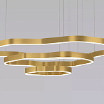 Люстра подвесная с 3-мя ассиметричными светодиодными лампами Golden Current варинант исполнения - 3 | Loft Concept в Сочи