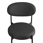 Стул мягкий Alfie Chair черный варинант исполнения - 5 | Loft Concept в Сочи