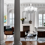 Подвесной светильник с белым фигурным абажуром и мягкими волнистыми краями Cloud Motion  варинант исполнения - 19 | Loft Concept в Сочи