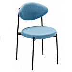 Стул металлический с мягкой спинкой и сиденьем Alfie Chair варинант исполнения - 5 | Loft Concept в Сочи