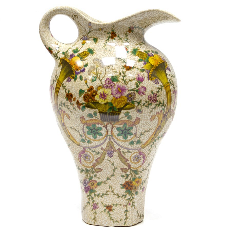 Кувшин Basket of Flowers Мульти Бронза в Сочи | Loft Concept 