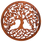 Панно из дерева Mythosream Panel With Trees варинант исполнения - 1 | Loft Concept в Сочи