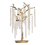 Лампа настольная со стеклянными подвесами цвет золото FAIRYTREE Light варинант исполнения - 1 | Loft Concept в Сочи