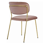 Стул Singer Chair без подлокотников Розовый Велюр варинант исполнения - 3 | Loft Concept в Сочи