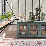 Шкаф-витрина низкий Cosette Cabinet варинант исполнения - 7 | Loft Concept в Сочи