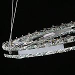 Люстра круглая с прозрачной хрустальной рамкой Maude Crystal Light варинант исполнения - 9 | Loft Concept в Сочи