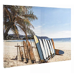 Панно декоративное в морском стиле Seascape and Surfing варинант исполнения - 1 | Loft Concept в Сочи