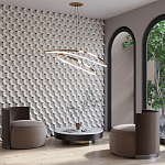 Гипсовая 3D Панель DILONG варинант исполнения - 2 | Loft Concept в Сочи