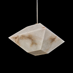 Подвесной светильник с фигурным плафоном Stone Prism варинант исполнения - 3 | Loft Concept в Сочи