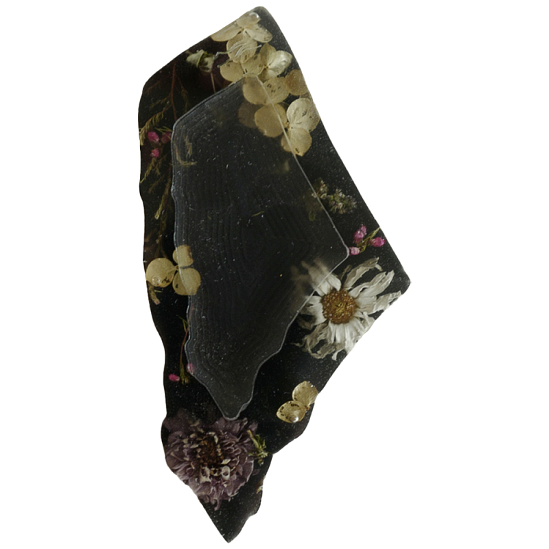 Подставка под благовония из эпоксидной смолы с цветами черная Epoxy Resin Flowers Incense Stand Black Черный Подставка под благовония из эпоксидной смолы с цветами черная Epoxy Resin Flowers Incense Stand Black Черный в Сочи | Loft Concept