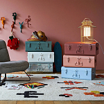 Металлический сундук Metal Chest White варинант исполнения - 5 | Loft Concept в Сочи