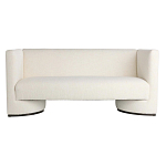 Дизайнерский Двухместный диван Florida Sofa  с элегантным деревянным декором  варинант исполнения - 2 | Loft Concept в Сочи