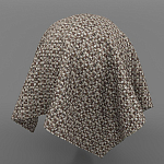 Мебельная ткань Шенилл коричневый цвет 142 см T4-56 варинант исполнения - 6 | Loft Concept в Сочи