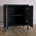 Современный Буфет Primo с 2 дверцами Черный дуб варинант исполнения - 4 | Loft Concept в Сочи