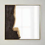 Зеркало с панно из среза палисандра Noble Mirror варинант исполнения - 3 | Loft Concept в Сочи