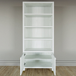 Книжный Стеллаж Elsa Dreams White с задней стенкой варинант исполнения - 4 | Loft Concept в Сочи