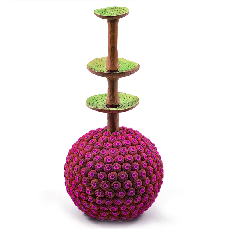 Статуэтка тропический фрукт Exotic Tropical Fruit Фиолетовый Зеленый Статуэтка тропический фрукт Exotic Tropical Fruit Фиолетовый Зеленый в Сочи | Loft Concept