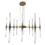 Люстра подвесная с 20-ю цилиндрическими матовыми плафонами Delta Light варинант исполнения - 2 | Loft Concept в Сочи