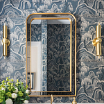 Зеркало в золотой раме Arched Mirror варинант исполнения - 2 | Loft Concept в Сочи