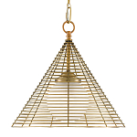 Подвесной светильник в форме конуса с фактурным абажуром Flawless Form варинант исполнения - 1 | Loft Concept в Сочи